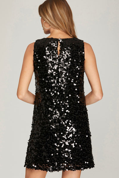Sparkle of the Night Sequin Dress