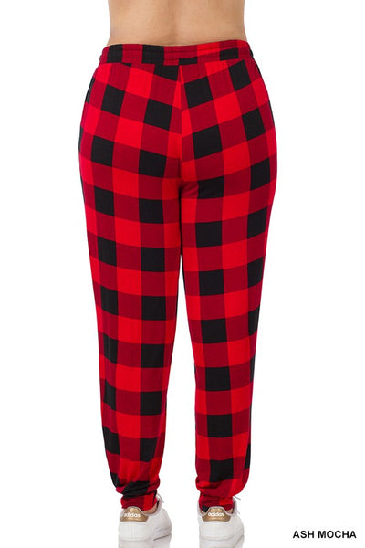 PL Plaid Lounge Set