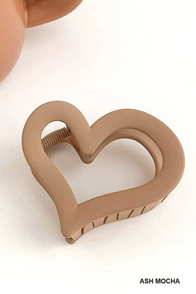 Heart Hair Claw