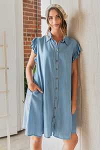 Tencel Chambray Dress