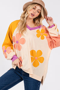 PL Finley Daisy Patch PullOver