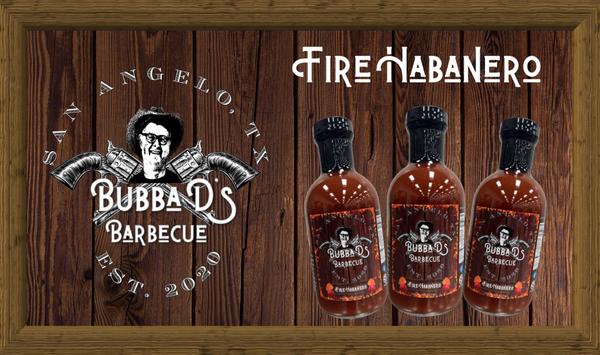 Bubba D's Fire Habanero Sauce