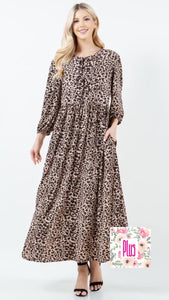 PL Quinn Animal Print Dress