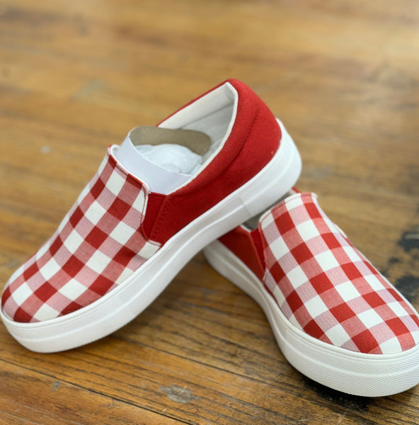 Picnic Gingham Sneakers