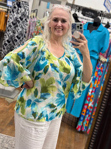 PL Francine Floral Top