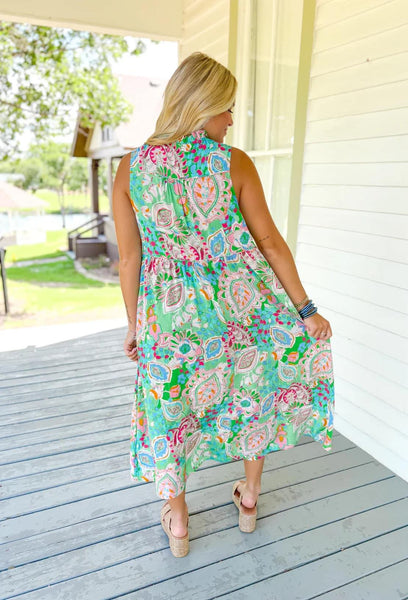 Pretty in Paisley Midi