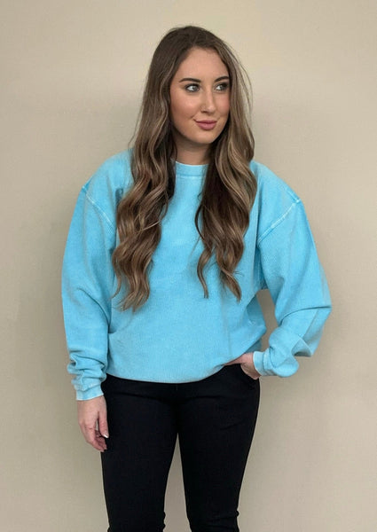 Kassie's Corded Pullover