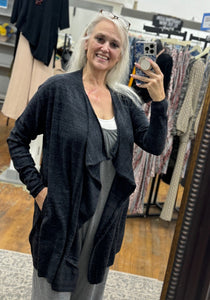 Jodi Draped Sweater Cardigan