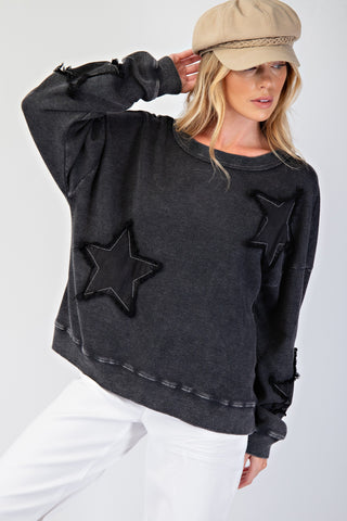 Janet Star Patch Pullover