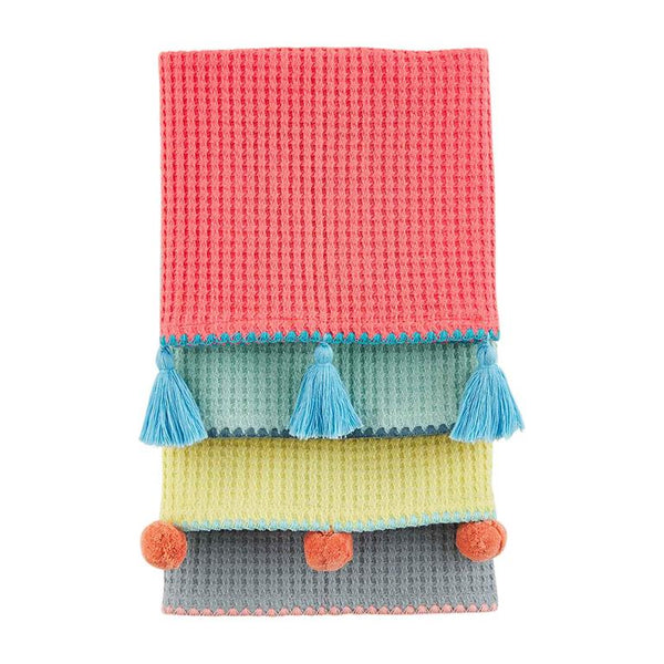 Pom & Tassel Towel Set