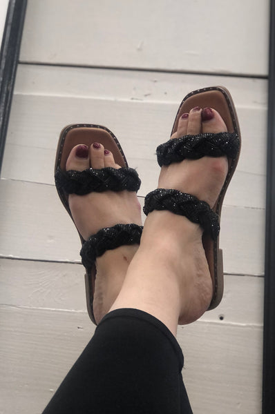 Twisty Sparkle Sandal